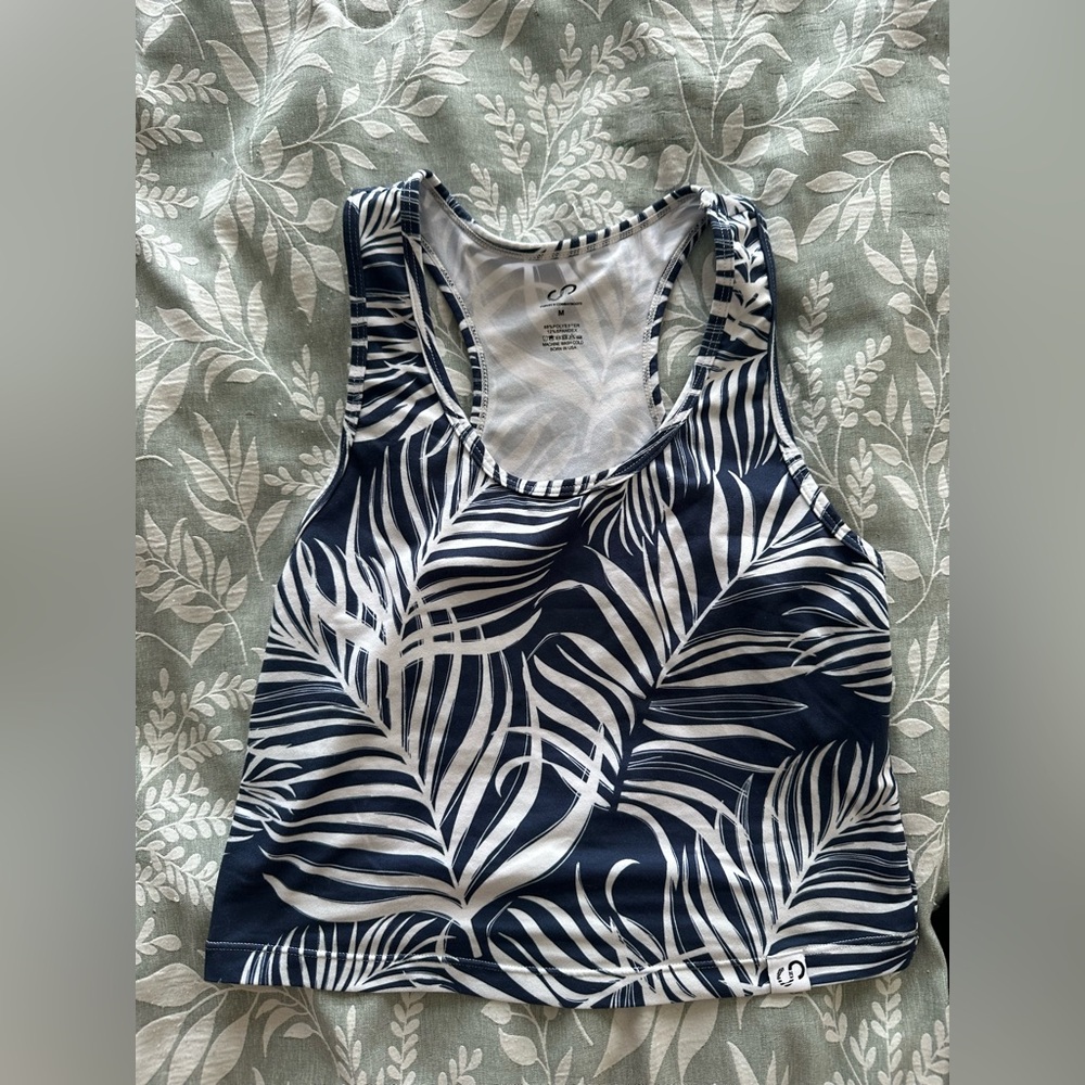 Curves & combat boots crop tank - medium
